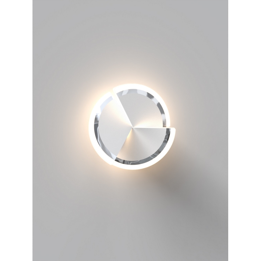 Wofi 9036-108S - Настінний LED світильник з регулюванням яскравості TRAPANI LED/12W/230V