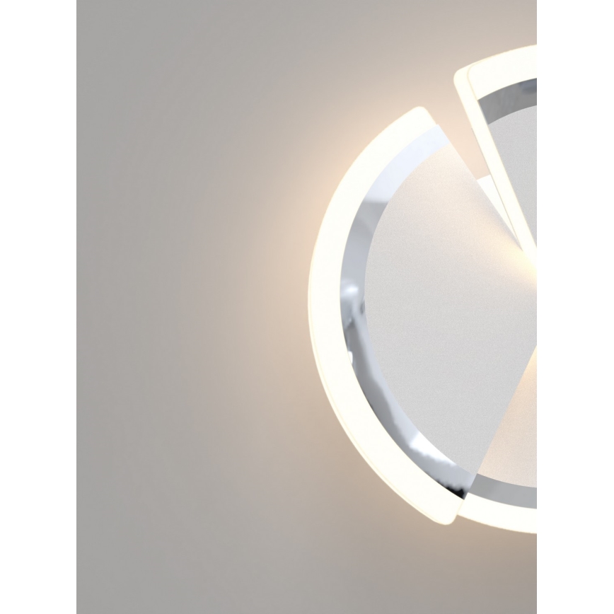 Wofi 9036-108S - Настінний LED світильник з регулюванням яскравості TRAPANI LED/12W/230V