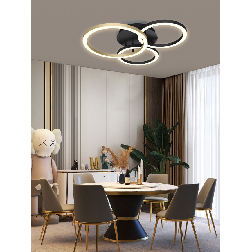Wofi 9042-304 - Пристельова LED люстра з регулюванням яскравості BAYEUX LED/51W/230V