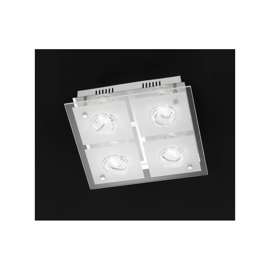 Wofi 9105.04.01.6300 - Стельовий LED світильник TYRA 4xLED/4W/230V