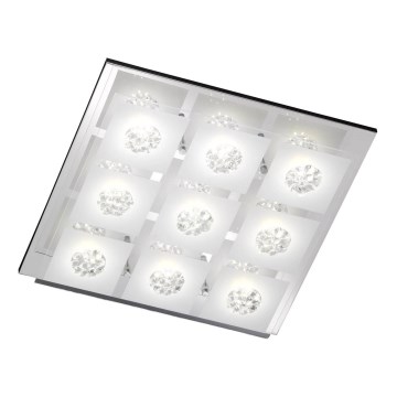 Wofi 9272.09.01.0000 - Светодиодный потолочный светильник REIMS 9xLED/3W/230V