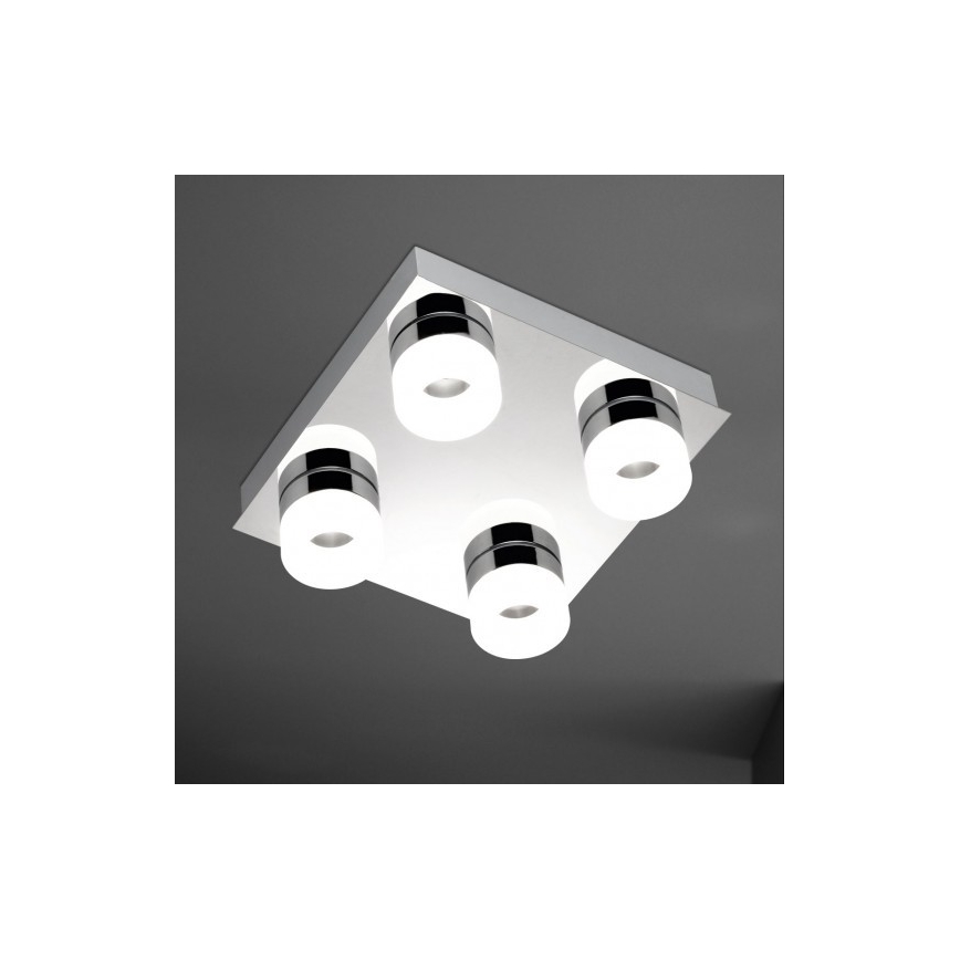 Wofi 9502.04.01.0044 - Светодиодный потолочный светильник LUCE 4xLED/3,6W/230V