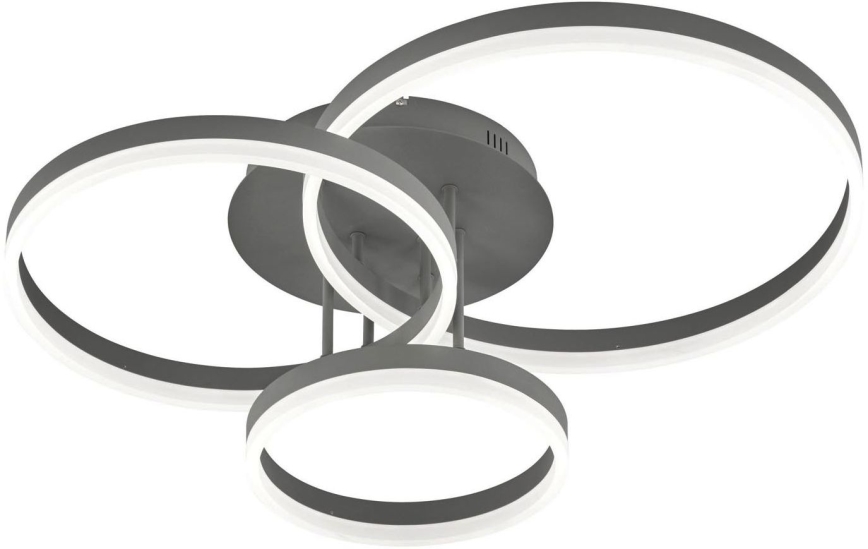 Wofi 9822.03.88.9000 - Пристельова LED люстра з регулюванням яскравості VAASA LED/58W/230V
