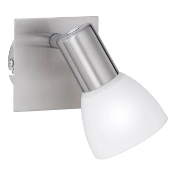 Wofi - Настінний точковий світильник ANGOLA 1xE14/40W/230V матовий хром