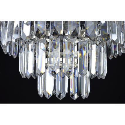 Wranovsky JWZ024060301 - Пристельова кришталева люстра PORTO 5xE14/40W/230V + 1xE27/40W