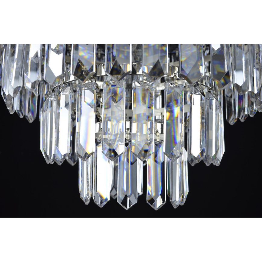 Wranovsky JWZ024060301 - Пристельова кришталева люстра PORTO 5xE14/40W/230V + 1xE27/40W
