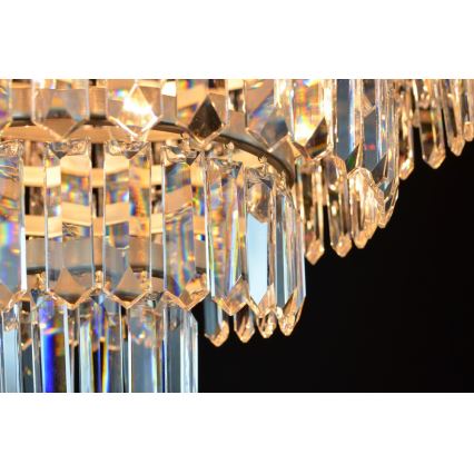 Wranovsky JWZ024120101 - Кришталевий стельовий світильник PORTO 12xE14/40W/230V