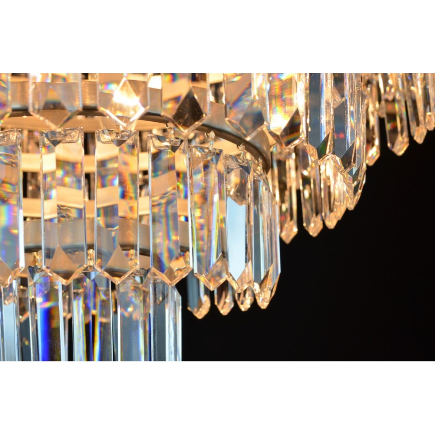 Wranovsky JWZ024120101 - Кришталевий стельовий світильник PORTO 12xE14/40W/230V