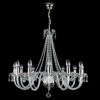 Wranovsky JWZ117122101 - Хрустальная люстра на цепи BONTON 12xE14/40W/230V