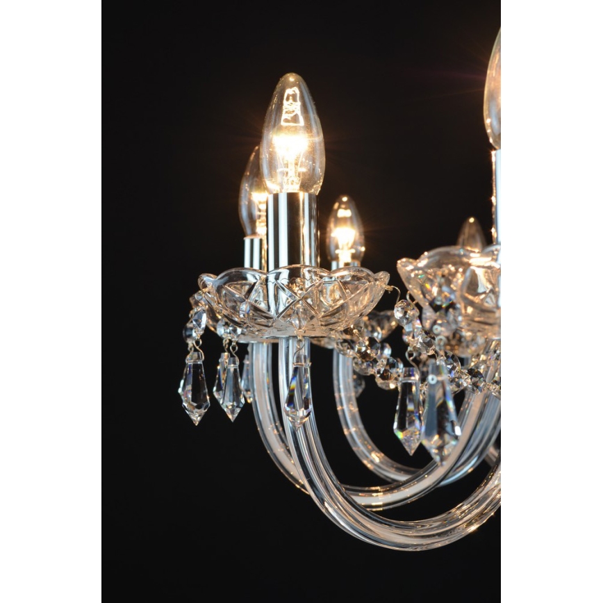 Wranovsky JWZ117122101 - Хрустальная люстра на цепи BONTON 12xE14/40W/230V