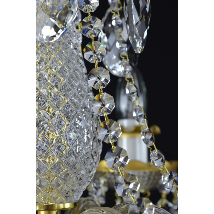 Wranovsky JWZ148062100 - Хрустальная люстра на цепи DIAMANT 6xE14/40W/230V