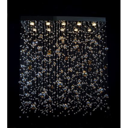 Wranovsky JWZ610100101 - Хрустальная припотолочная люстра ORBIS 10xGU10/40W/230V