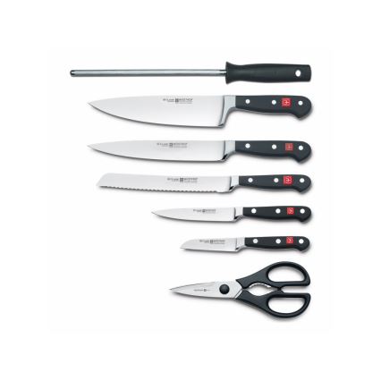 Wüsthof - Набір кухонних ножів у підставці CLASSIC 8 шт ясень/бежевий