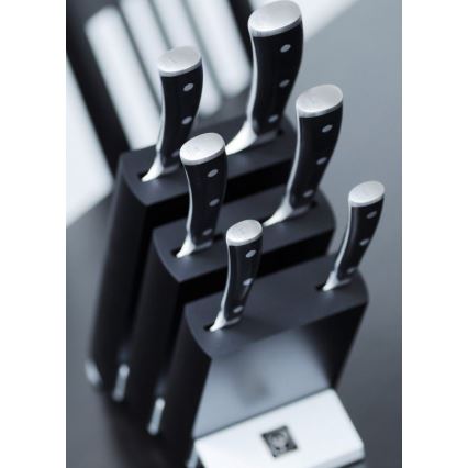 Wüsthof - Набір кухонних ножів у підставці CLASSIC IKON 7 шт ясень/чорний