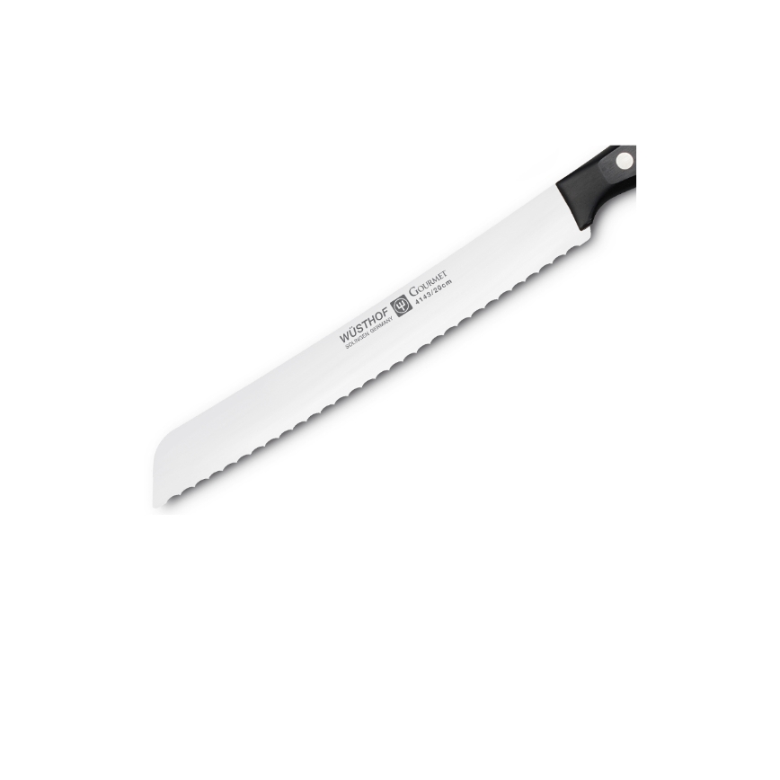 Wüsthof - Кухонний ніж для хліба GOURMET 20 см чорний