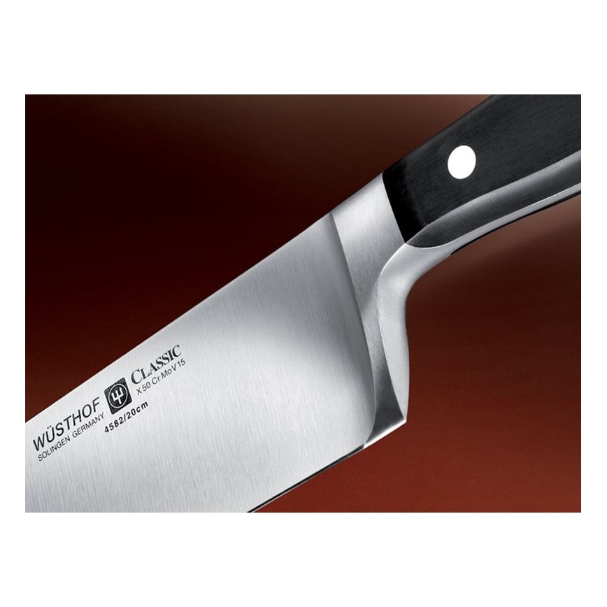 Wüsthof - Набір кухонних ножів CLASSIC 3 шт. чорний