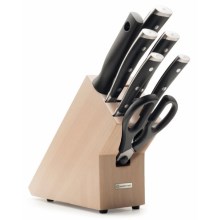 Wüsthof - Набор кухонных ножей на подставке CLASSIC IKON 8 шт. бук