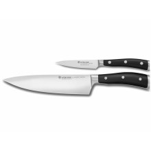 Wüsthof - Набір кухонних ножів CLASSIC IKON 2 шт. чорний