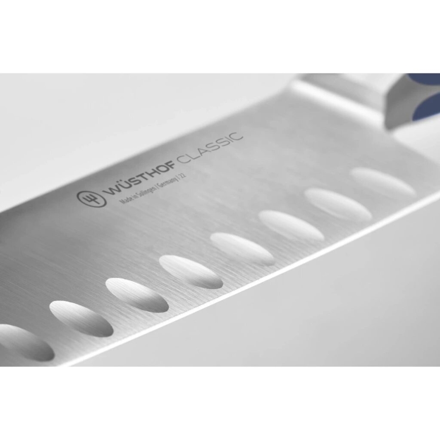 Wüsthof - Кухонний ніж santoku CLASSIC COLOUR 17 см синій