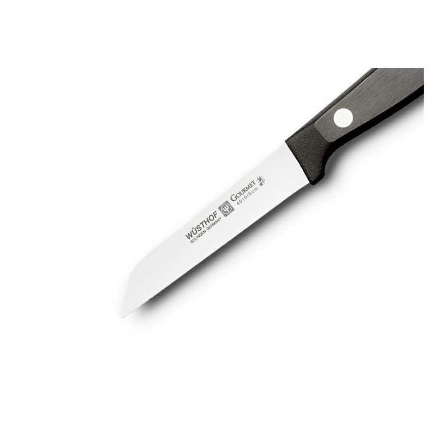 Wüsthof - Кухонный нож для овощей GOURMET 8 см черный