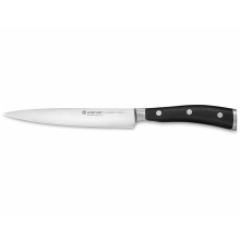 Wüsthof - Кухонний ніж для шинки CLASSIC IKON 16 см чорний
