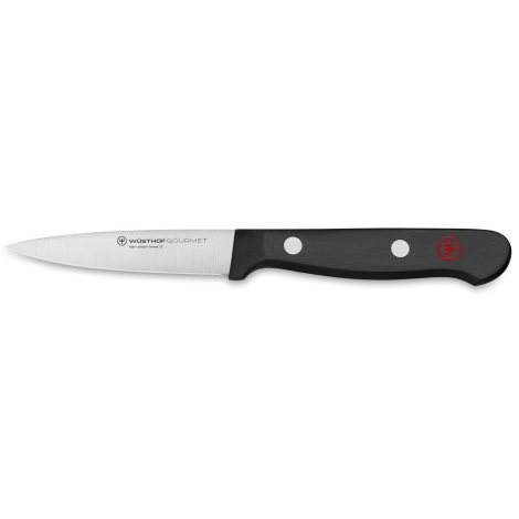 Wüsthof - Кухонний ніж для овочів GOURMET 8 см чорний