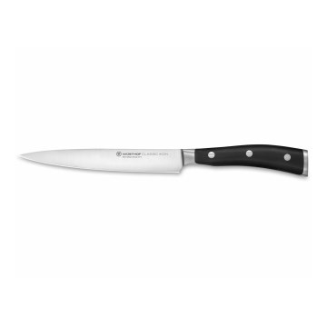 Wüsthof - Кухонный нож для ветчины CLASSIC IKON 16 см черный