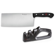 Wüsthof - Кухонный нож и ножеточка GOURMET