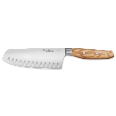 Wüsthof - Кухонный нож Сантоку AMICI 17 см оливковое дерево