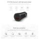 Xiaomi - Автомобільний зарядний пристрій QUICK 2xUSB 37W/12-24V чорний