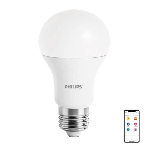 Xiaomi - LED Димерна лампочка Philips E27/9W/230V 2700K Wi-Fi