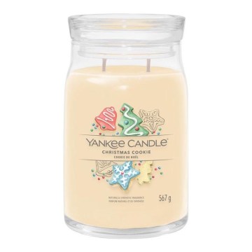 Yankee Candle - Ароматическая свеча CHRISTMAS COOKIE большая 567 г 60-90 ч.
