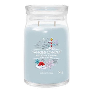 Yankee Candle - Ароматическая свеча NORTH POLE HIDEAWAY большая 567 г 60–90 часов