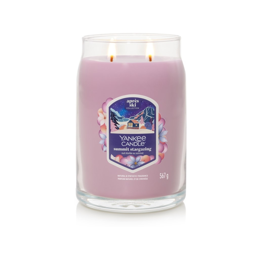 Yankee Candle - Ароматическая свеча SUMMIT STARGAZING большая 567 г 60-90 ч.