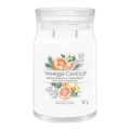 Yankee Candle - Ароматическая свеча WHITE SPRUCE & GRAPEFRUIT большая 567 г 60-90 ч.