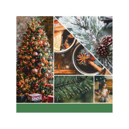 Yankee Candle - Ароматична свічка SHIMMERING CHRISTMAS TREE велика 567 г 60-90 год.