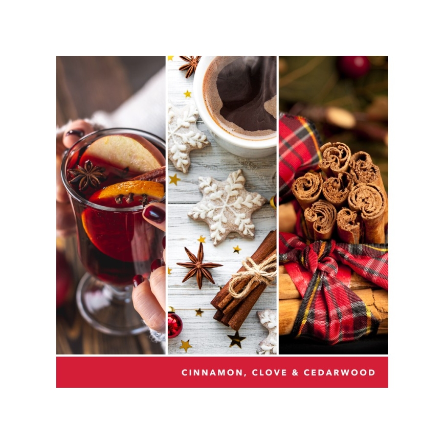 Yankee Candle - Ароматична свічка SPARKLING CINNAMON, велика, 567 г, 60–90 годин