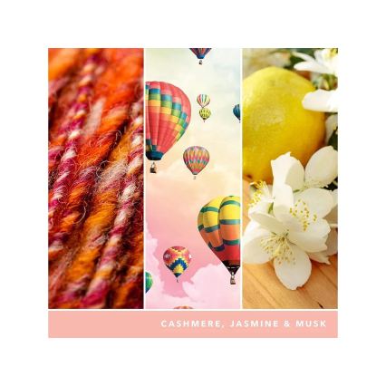 Yankee Candle - Ароматична свічка WATERCOLOUR SKIES велика 567 г 60-90 год.