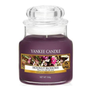 Yankee Candle - Ароматична свічка MOONLIT BLOSSOMS мала 104г 20-30 год.