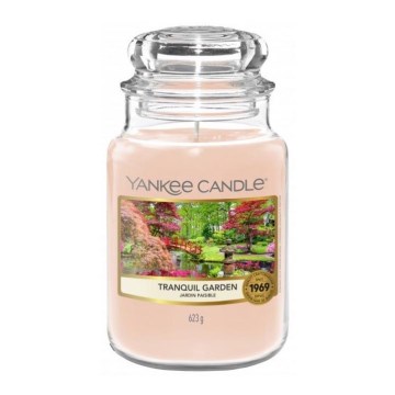 Yankee Candle - Ароматична свічка TRANQUIL GARDEN велика 623г 110-150 год.