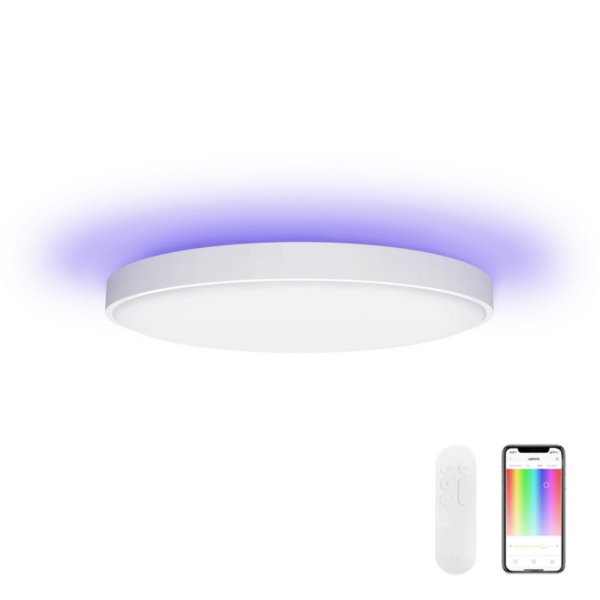 Yeelight - LED RGB Стельовий світильник з регулюванням яскравості ARWEN 450S LED/50W/230V CRI 90 + ДК Wi-Fi/BT