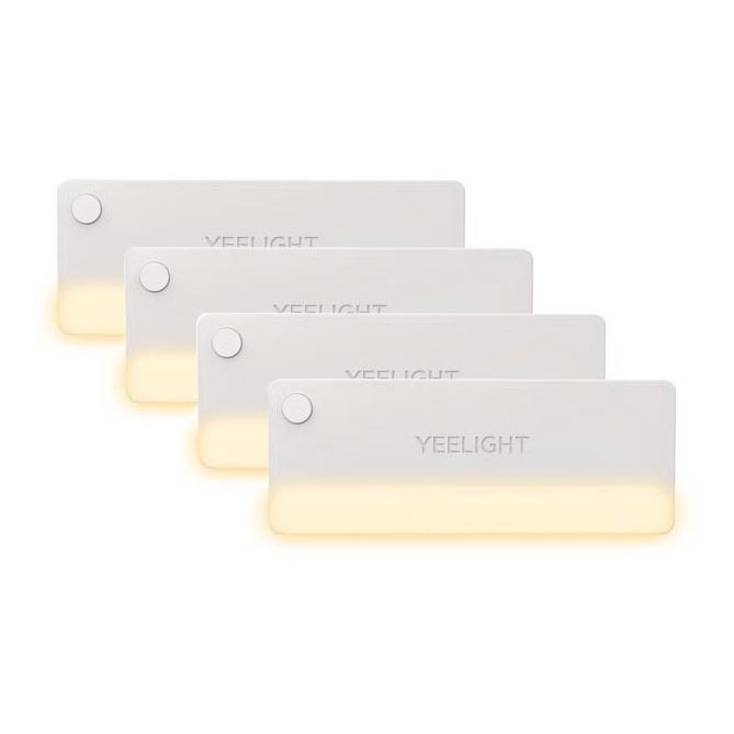 Yeelight - НАБІР 4x LED Меблевий світильник з датчиком LED/0,15W/5V 2700K