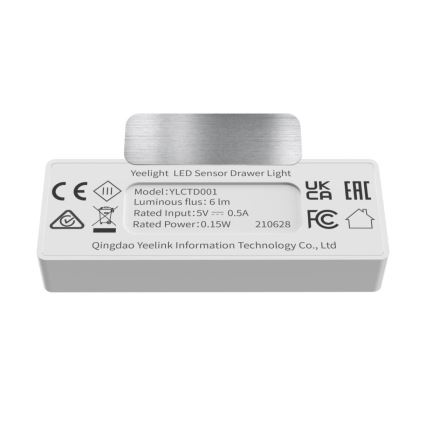 Yeelight - НАБІР 4x LED Меблевий світильник з датчиком LED/0,15W/5V 2700K