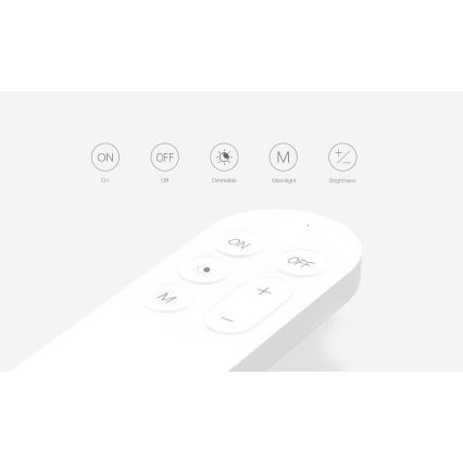 Yeelight - Пульт дистанционного управления 1xCR2032 Bluetooth