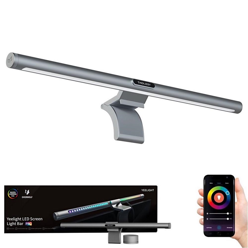Yeelight - Светодиодная RGB-подсветка монитора с регулированием яркости LED/10W/230V IP50 CRI 95 + дистанционное управление