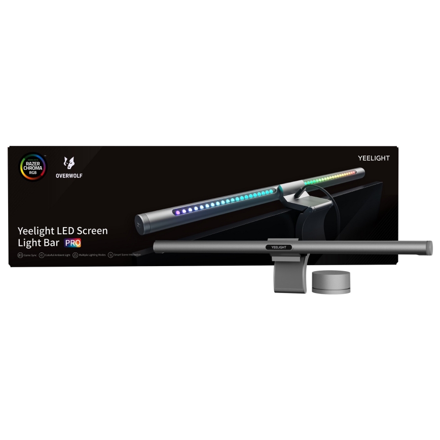 Yeelight - Светодиодная RGB-подсветка монитора с регулированием яркости LED/10W/230V IP50 CRI 95 + дистанционное управление