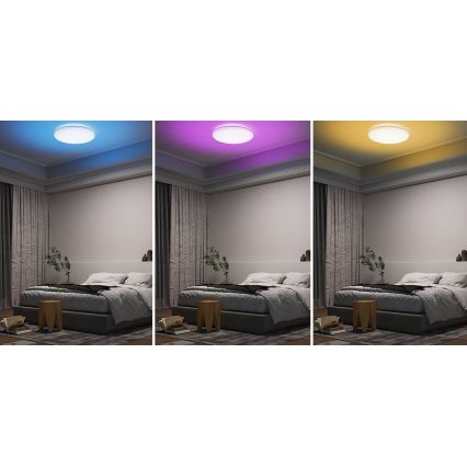 Yeelight - Светодиодный RGB-светильник с регулированием яркости ARWEN 550C LED/50W/230V IP50 CRI 90 + дистанционное управление Wi-Fi/BT