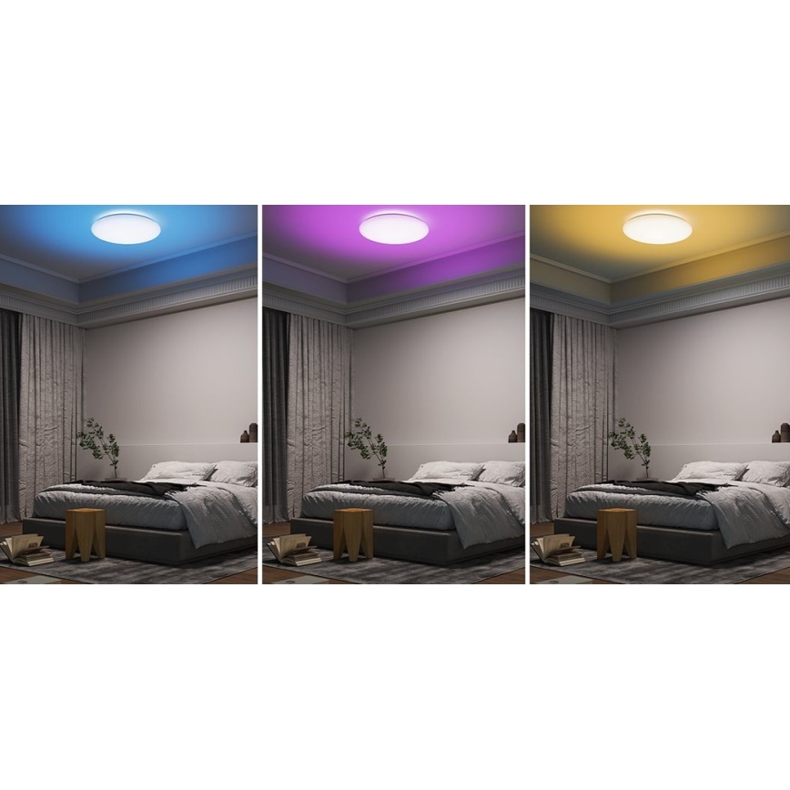 Yeelight - Светодиодный RGB-светильник с регулированием яркости ARWEN 550C LED/50W/230V IP50 CRI 90 + дистанционное управление Wi-Fi/BT