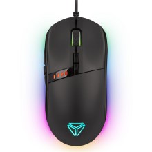 Yenkee - Игровая мышь со светодиодной RGB-подсветкой 5000 DPI 9 кнопок черная