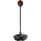 Yenkee - Игровой USB-микрофон со светодиодной подсветкой 5V черный/красный